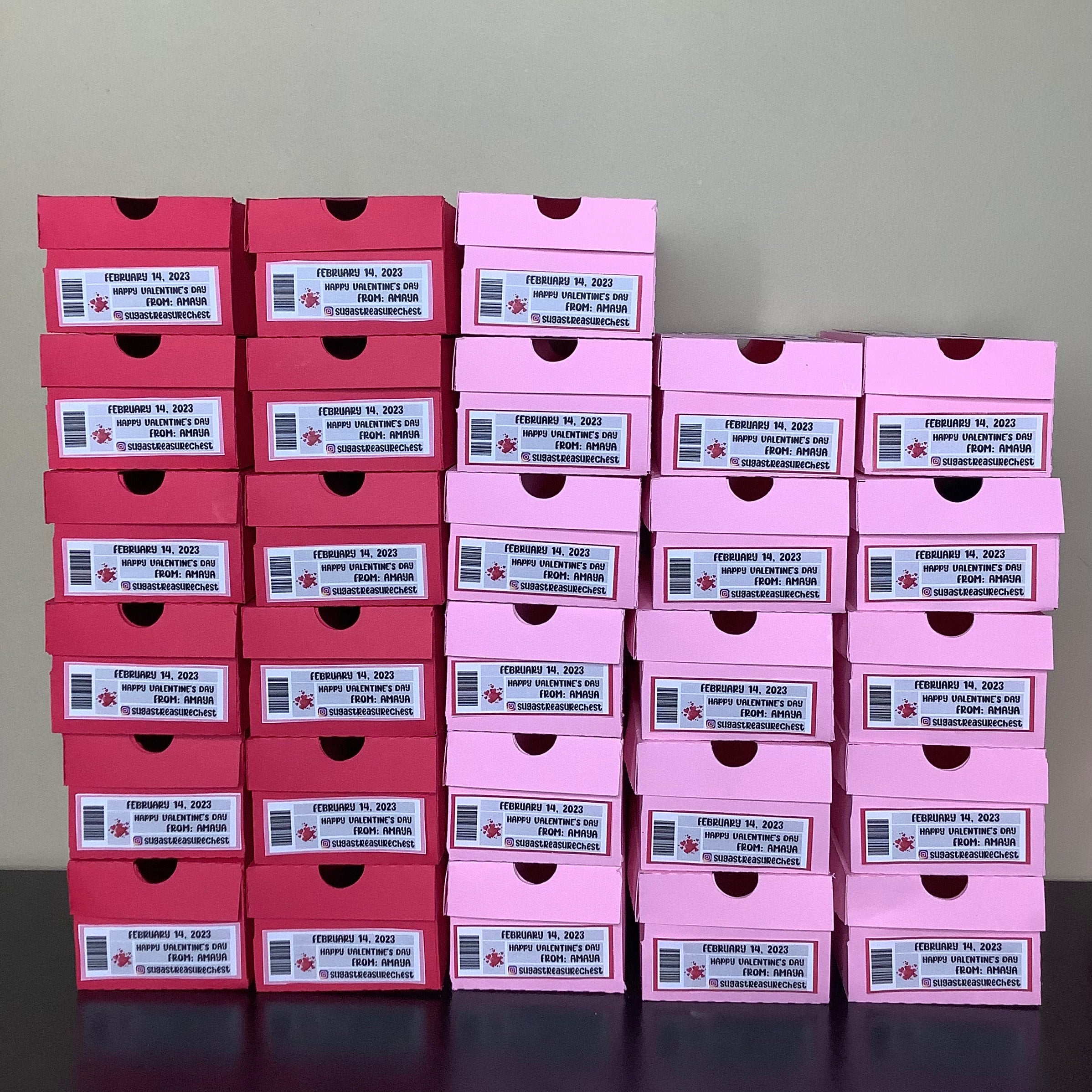 Shoe Box Party Favors, Fully Assembled Mini shoe box Party Favors  display picture 1