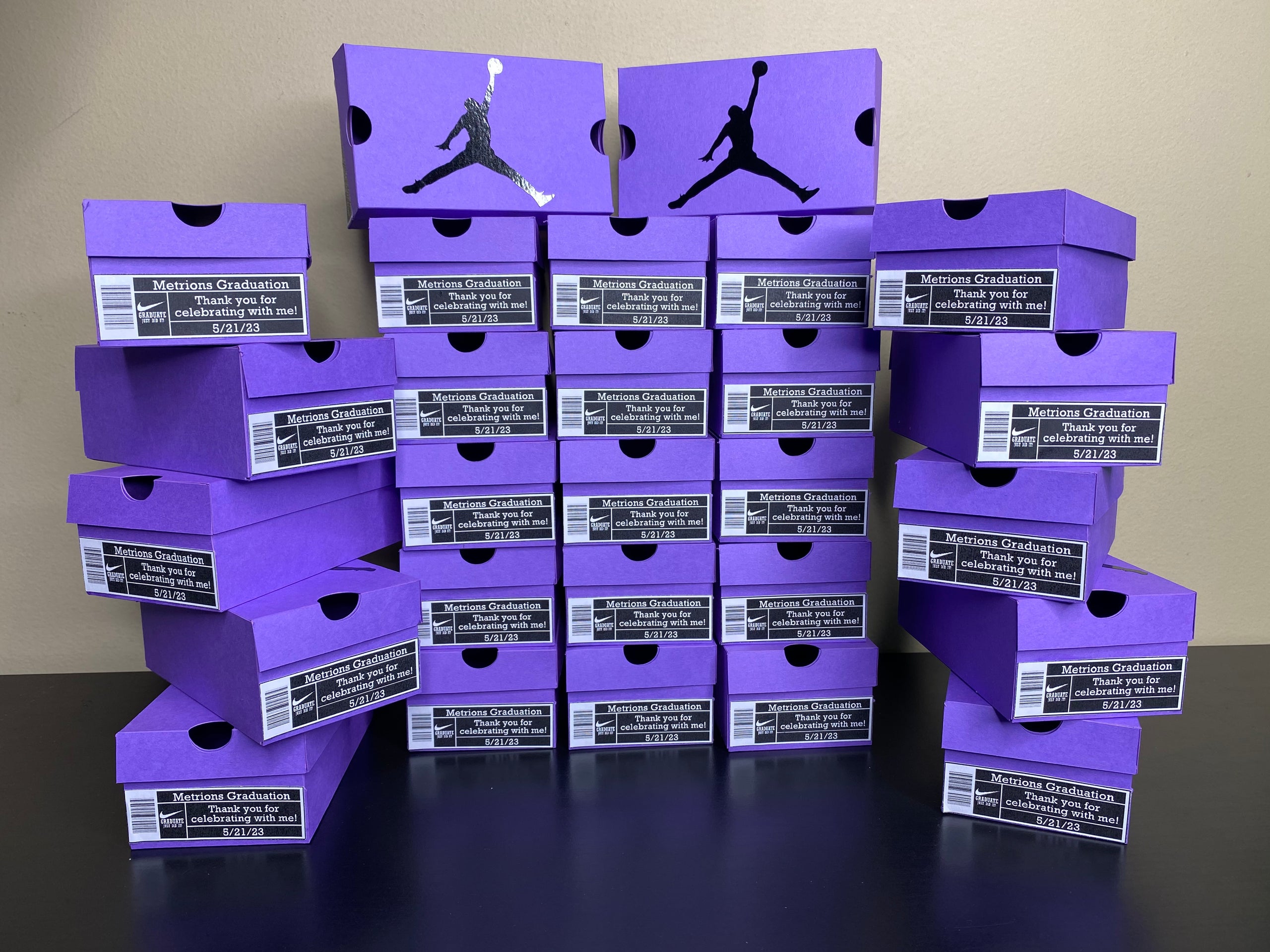 Shoe Box Party Favors Fully Assembled Mini shoe box Party Favors LARGE Suga s Treasure Chest